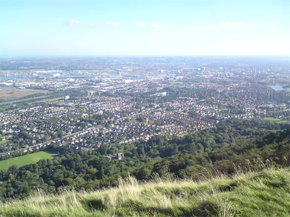 Belfast from Napoleons Nose Belfast from Napoleons Nose